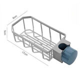 OLLEVRA Musluk Kenarı Plastik Süngerlik Sabunluk Mutfak Düzenleyici Sünger Sabun Mutfak Organizeri