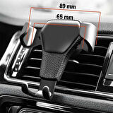 OLLEVRA Araç İçi Klima Izgarasına Takılabilen Plastik Oto Telefon Tutucu Gravity