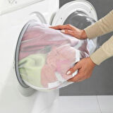 OLLEVRA Büyük Boy File Çamaşır Torbası 80x100 cm | Hassas Yıkama Filesi | Yorgan, Perde, Nevresim Yıkama Torbası