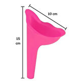 OLLEVRA Kadınların İçin Temiz Tuvalet Hijyenik Ayakta İşeme Aparatı Mor - Açık Alan, Kamp, Festival, AVM, Tüm Dış Ortamlar