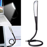 OLLEVRA USB Girişli Ledli 3 Kademeli Dokunmatik Masa Kitap Okuma Lambası Ledi Siyah