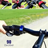 OLLEVRA Bisiklet Zili Ultra-Yüksek Sesli Alüminyum Alaşımlı