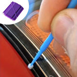 OLLEVRA Araba Rötüş Fırçası 100’lü Mini Tek Kullanımlık – İnce Uçlu Yumuşak Kıllı Boya Uygulayıcı, Otomotiv Detaylandırma