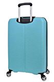 Lüx Unisex Büyük Boy Valiz Aqua 04PC6500-01