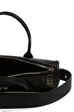 Pierre Cardin Monogram Siyah Kadın El Çantası 05PC23K138-MN