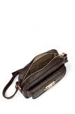 Pierre Cardin Monogram Kahve Kadın Çapraz Askılı Çanta 05PC24Y507-PMN