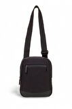 Pierre Cardin  Siyah Unisex Postacı Çantası 01PC00101