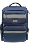 Pierre Cardin 16 İnç Lacivert Unisex Sırt Çantası 01PC00302