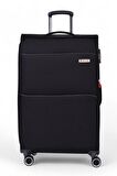 Pierre Cardin 70 Cm Siyah Unisex Büyük Boy Valiz 04PC6050-01