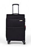 Pierre Cardin 60 Cm Siyah Unisex Orta Boy Valiz 04PC6050-02