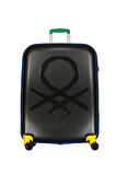 Benetton TROLLEY 70 CM SİYAH Unisex Valiz