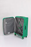 Benetton TROLLEY 70 CM Yeşil Unisex Valiz Outlet