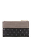 Pierre Cardin Monogram Siyah Kadın Cüzdan 06PC24K605-MN