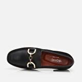 Siyah Kadın Loafer