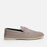 Hakiki Deri Vizon Erkek Loafer