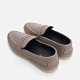 Hakiki Deri Vizon Erkek Loafer