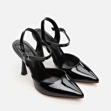  Siyah Kadın Stiletto