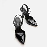  Siyah Kadın Stiletto
