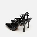  Siyah Kadın Stiletto