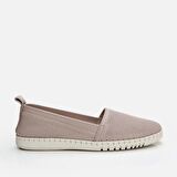 Hakiki Deri Vizon Kadın Loafer