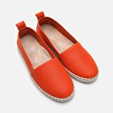 Hakiki Deri Nar Kadın Loafer