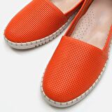 Hakiki Deri Nar Kadın Loafer
