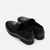 Hakiki Deri Siyah Erkek Loafer