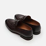 Hakiki Deri Kahve Erkek Loafer