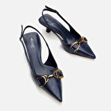  Lacivert Kadın Stiletto