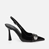Siyah Kadın Stiletto