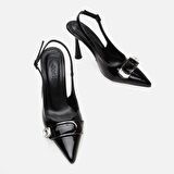 Siyah Kadın Stiletto