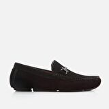 Hakiki Deri Siyah Erkek Loafer
