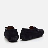 Hakiki Deri Lacivert Erkek Loafer