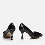 Siyah Kadın Stiletto