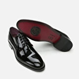 Hakiki Deri Siyah Erkek Klasik Ayakkabı