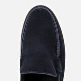 Hakiki Deri Lacivert Erkek Loafer