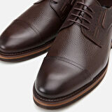 Hakiki Deri Kahve Erkek Günlük Ayakkabı