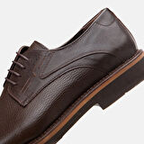 Hakiki Deri Kahve Erkek Günlük Ayakkabı
