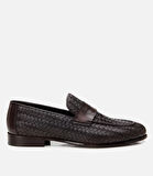 Erkek Deri Kahverengi Yumuşak Dokulu Klasik Loafer
