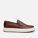 Hakiki Deri Taba Erkek Loafer