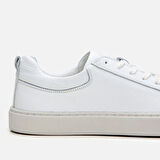 Erkek Deri Beyaz Günlük Ayakkabı