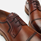 Hakiki Deri Taba Erkek Klasik Ayakkabı