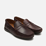 Hakiki Deri Kahve Erkek Loafer