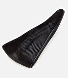 Kadın Deri Siyah Esnek Dolgu Topuklu Ayakkabı