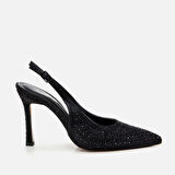 Siyah Kadın Stiletto