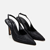 Siyah Kadın Stiletto