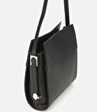 Kadın Deri Siyah Omuz Çantası