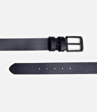 Erkek Deri Lacivert Kemer