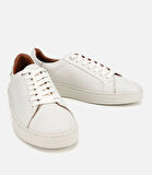 Erkek Deri Beyaz Günlük Ayakkabı