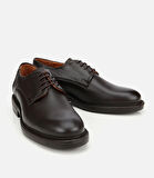 Erkek Deri Kahverengi Rahat Tabanlı Klasik Ayakkabı